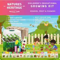 Natures Heritage Kids’ Educational Gardening Kit (Ages 3–12)